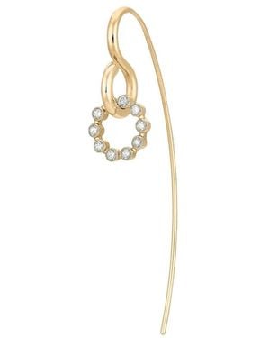 Charlotte Chesnais 18Kt 'Swing Unit' Ohrring Mit Diamant - Mettallic