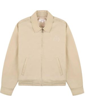 Sporty & Rich H&W Crest Jacket - Natural
