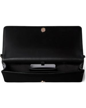 Gucci Small crystal-embellishment crossbody bag - Schwarz