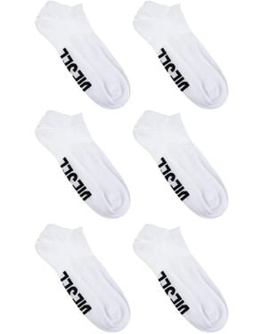 DIESEL Calzini Skm-Gost-Threepack Con Logo - Bianco