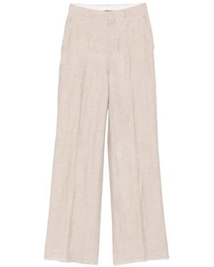 Tagliatore P-Adima Palazzo Trousers - White