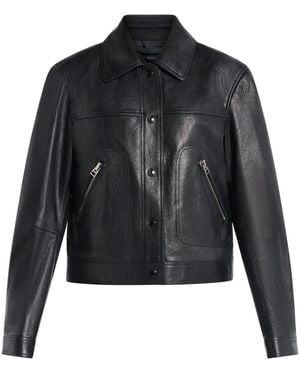 Tom Ford Leather Jacket - Black