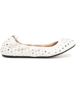 Isabel Marant Belna スタッズ フラットシューズ - ホワイト