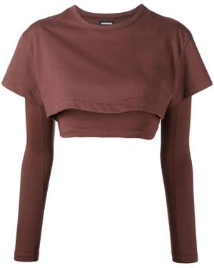 Jacquemus Le Double T-Shirt Layered Top