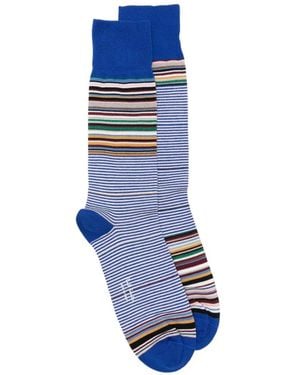Paul Smith Calcetines Nash Odd Desparejados - Azul