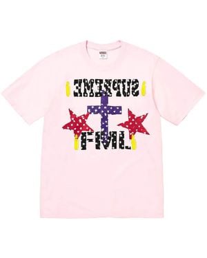 Supreme Fml Graphic-Print T-Shirt - Pink