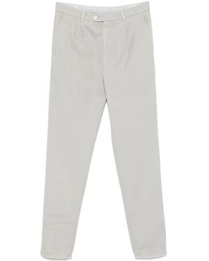 Brunello Cucinelli プリーツディテール パンツ - グレー