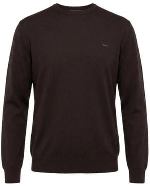 Harmont & Blaine Pullover Mit Logo-Stickerei - Schwarz