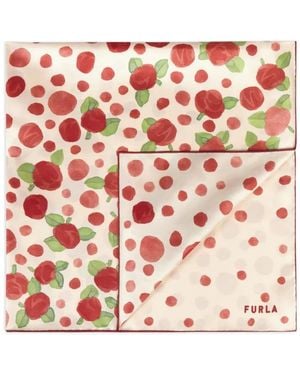 Furla Tortona Sjaal Met Print - Roze