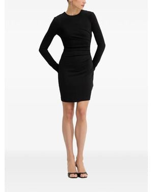Silvian Heach Draped Mini Dress - Black