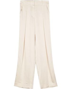 Jonathan Simkhai Mercer Satin Trousers - White