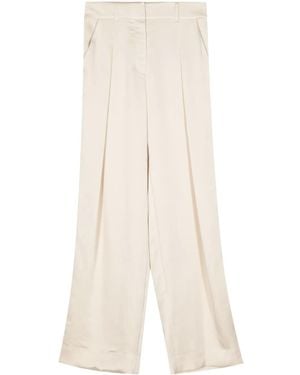 Jonathan Simkhai Mercer Satin Trousers - White