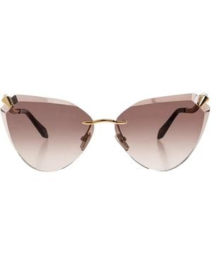 BVLGARI Serpenti Cat-Eye Sunglasses - Pink