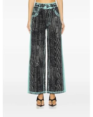 Ph5 Patterned Pants - Blue