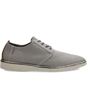 TOMS Preston Derby Shoes - Grey