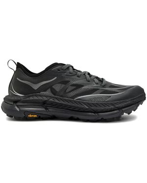 Hoka One One Mafate Speed 4 Lite Lace-Up Trainers - Black