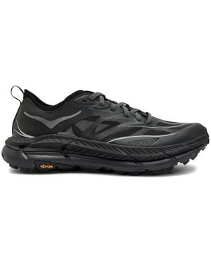 Hoka One One Mafate Speed 4 Lite Lace-Up Trainers - Black