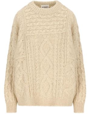 Isabel Marant Cable-knit sweater - Neutro