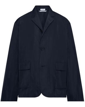 Thom Browne Light Memory Tech Packable Sportcoat - Blue