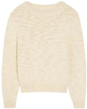 Suzie Kondi Kismet Chunky-Knit Crew-Neck Jumper - Natural