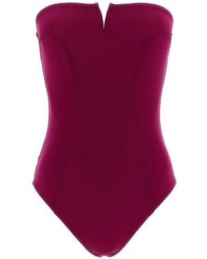 Eres Apparence Bustier Swimsuit - Purple