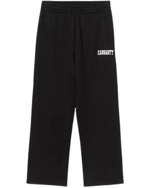 Carhartt Pond Corps Track Trousers - Black