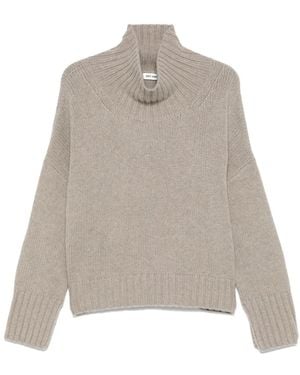 Soft Goat Girlfriend Turtleneck - Natural