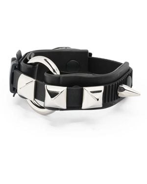 Innerraum Object B01 1 Armband mit spitzen Nieten - Schwarz