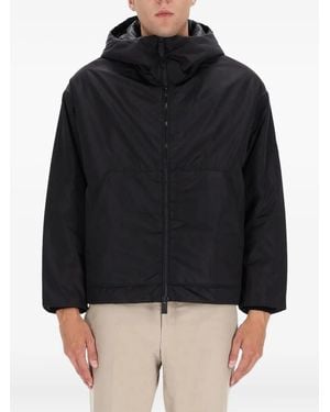 Premiata Hooded Zip-Fastening Jacket - Black