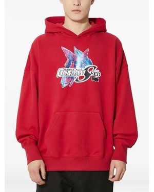 Levi's X Gundam Seed Graphic Hoodie - Red