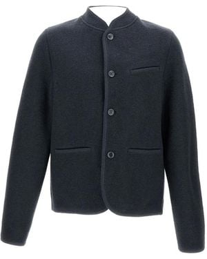 RIER リアー　ローデンウール　シャツジャケット RIER リアー ローデンウール シャツジャケット RIER 23A/W