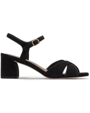 Bernardo Ginni Crossover Sandals - Black