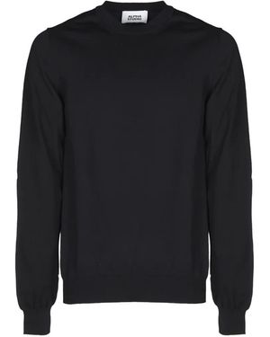 Alpha Studio Crew-Neck Sweatshirt - Blue
