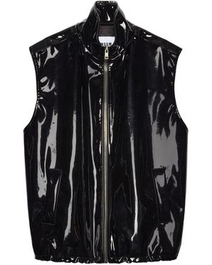 MSGM Zip-Fastening Gilet - Black