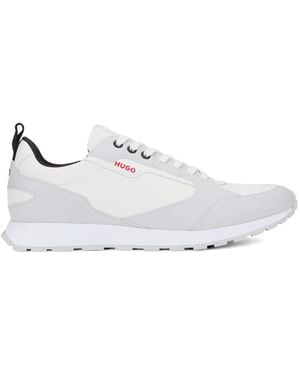 BOSS Logo Sneakers - White