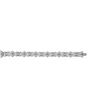 Pragnell 18Kt Bubble Diamond Three-Row Bracelet - White