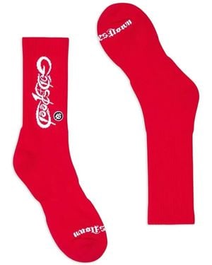 Godspeed Logo Socks - Red
