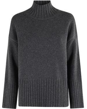 Barbour Turtleneck Ribbed Jumper - Black
