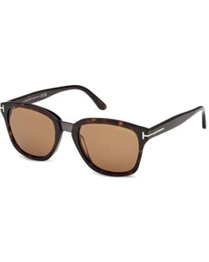 Tom Ford Square-Frame Sunglasses - Natural