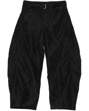 Sacai Belted Trousers - Black