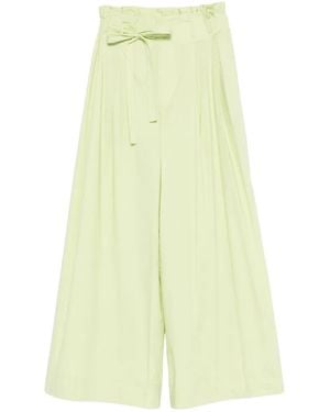 Vivetta Tie-Waist Trousers - Yellow