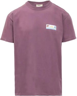Kidsuper Laundromat-Graphic T-Shirt - Purple