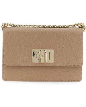 Furla Mini 1927 Arco Crossbody Bag - Natural