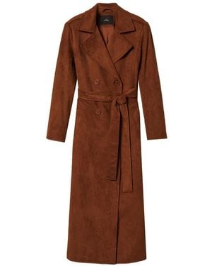 Twinset Belted Trench Coat - Brown