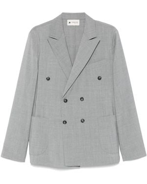 Saucony Mélange-effect Blazer - グレー