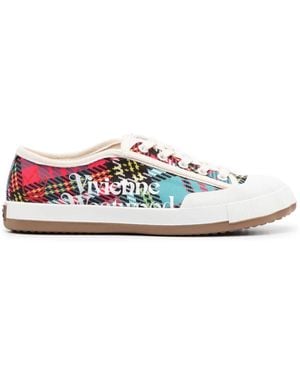 Vivienne Westwood Animal Gym Low-Top Trainers - White