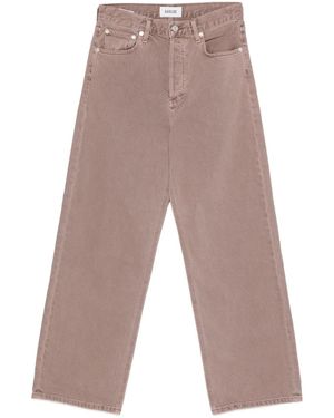 Agolde Pantalones Con Cinco Bolsillos - Gris