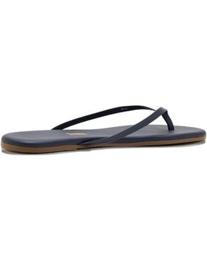 TKEES Lily Thong-Strap Sandals - Blue