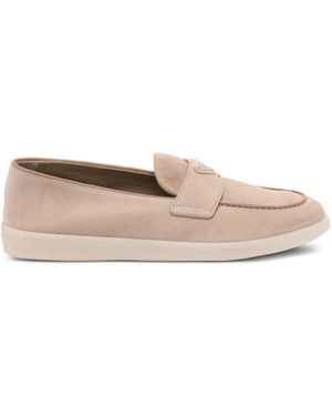 Prada Suede Loafers - Pink