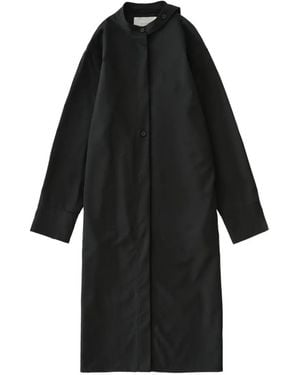 Studio Nicholson Extended Collar Wheeler Dress - Black